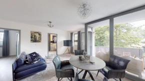Ostseeblick-Neu 2024-Küche-Parkplatz-Kamin-Balkon Boltenhagen